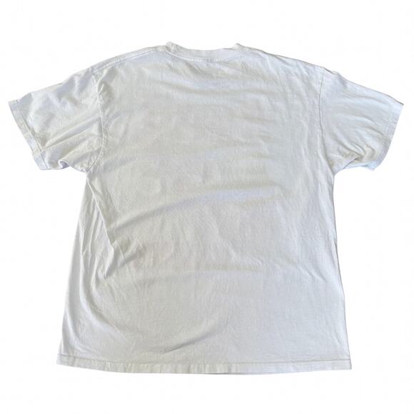 Marvel Deadpool Wolverine Graphic T-Shirt XL White Comic Print Superhero Tee - Picture 4 of 4